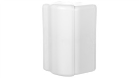 Pokrywa Narożna Zewnętrzna Ekd 120X40mm Biała 8586