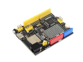 Waveshare R7FA4 PLUS B Development Board, Based on R7FA4M1AB3CFM, Equipped with ESP32-S3FN8, Compatible with Arduino UNO R4 WiFi