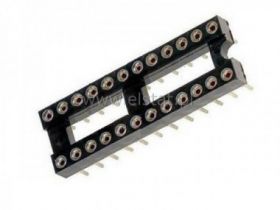 DIP 24 pin pods.precyzyjna waska 0,3