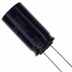 KE 2200UF 25V KONDENSATOR 105