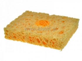 Czyścik - gąbka prostokąt z dziurą gruba; Elwik