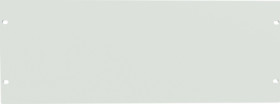 Blind plate, aluminum, (H) 178 mm, 4 U, light gray, PBPA19007LG2