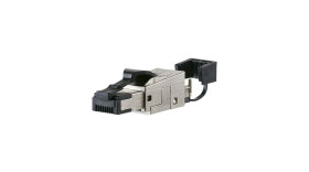 Złącze Ethernet Wtyk Złącze RJ45 Montaż na kablu Cat6a Metz Connect