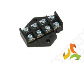 Listwa zaciskowa LZ 4x10mm2 57A płytka odgałęźna E.4004 PAWBOL