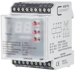 Przekaźnik monitorujący 230 V/AC (max) 2 zestyki przełączne Metz Connect 11027205 1 szt.
