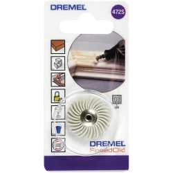Dremel 2615S472JA SpeedClic Fine Abrasive Brush Graining 120 3.2mm
