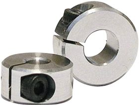 Pierścień zaciskowy Pasuje do wału: 4 mm Średnica zewnętrzna: 12 mm Grubość: 6 mm M2.5 Modelcraft 1 par(a)