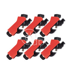 Uniwersalna mini blokada LOTO wyłączników nadprądowych (6 szt.), 149515