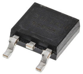 MOSFET Typ N-kanałowy 8.5 A TO-252 60 V Rozszerzenie 3-pinowy Powierzchnia 8.49 W DiodesZetex 100 mΩ DMN6068LK3-13