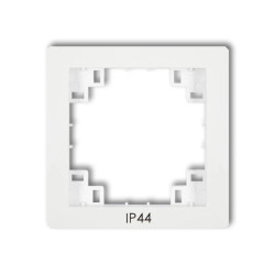 Ramka pośrednia do łączników IP44 biały DRPH