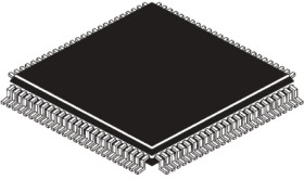 Mikrokontroler Silicon Labs C8051F TQFP 100-pinowy Montaż powierzchniowy 8051 64 kB 8bit CAN:1 25MHz RAM:4,352 kB