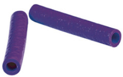 Protection and insulating grommet, inside Ø 2.4 mm, L 20 mm, purple, PCR, -30 to 90 °C, 02010003008
