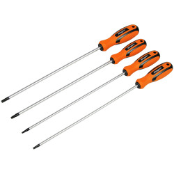 Sealey S01289 TRX-Star* Long Screwdriver Set 4pc