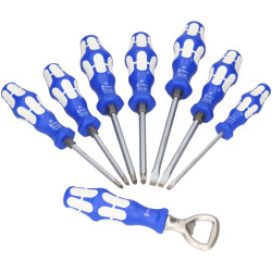 Wera 05347823001 Kraftform Sports Edition Scotland 8 Piece Screwdriver Set