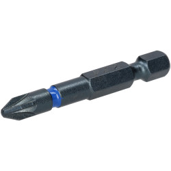 CK Tools T4560 PZ2L Blue Steel Impact Screwdriver Bit 50mm PZ2
