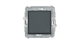 Icon Mechanizm Łącznika Zwierny Dzwonek Grafitowy Mat 28Iwp-4
