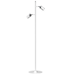Lampa podłogowa JOKER WHITE/CHROME 1xGU10 MLP7752 Milagro