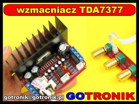 Moduł wzmacniacza mocy 2.1 TDA7377