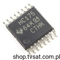 SN74HC175PWR Quad D-Type Trigger SMD-TSSOP16 TI