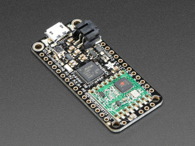 Adafruit Feather M0 RFM69HCW Packet Radio - 433MHz (RadioFruit)
