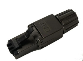 Wtyk modularny RJ-45 8p8c kat.8 FTP ekranowany beznarzędziowy