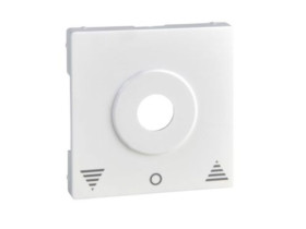 MERTEN SYSTEM M Płytka czołowa mechanizmu wyłącznika żaluzjowego z kluczem biały active MTN3883-0325 SCHNEIDER ELECTRIC