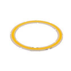 Pierścień LED typu COB ciepły biały 80mm