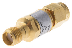 Tłumik RF 30dB SMA wtyk/gniazdo DC → 18GHz 50Ω