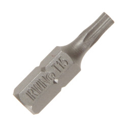 IRWIN&#xAE; 10504837 Screwdriver Bits TORX TX15 25mm (Pack 2)