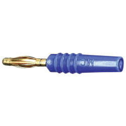 St&#xE4;ubli 222618-23 SLS205-L straight plug 2mm pin blue axial 1 pc