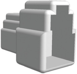 Obudowa do konektorów zaciskanych 3-pinowe Naturalny 22.9mm