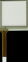 EA TOUCH128-4 Resistive touch panel, analog, for adhesive mounting