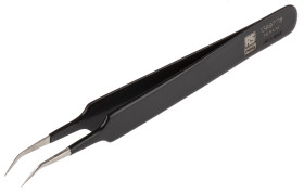 Pęseta dł. całkowita 110 mm RS PRO antymagnetyczna ESD Stal nierdzewna