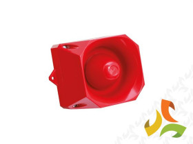 Sygnalizator akustyczny ścienny Asserta Midi 115-230V czerwony AS/M/S/115/230/R IP66 7042134FUL-0023 EATON
