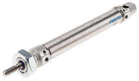 Siłownik pneumatyczny skok: 80mm Festo Ø 16mm dwustronnego działania Action 191mm z amortyzacją pneumatyczną