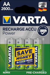 5716 101 404 VARTA Ready-2-Use, 4xmignon, 2600mAh