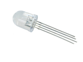 Dioda LED 10mm RGB W.A CLEAR