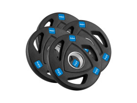 Zestaw obciążeń żeliwnych gumowanych 4x2.5kg,...