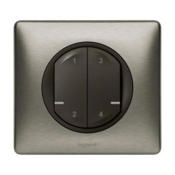 Celiane with Netatmo łącznik bezprzewodowy grafitowy 067757