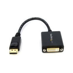 StarTech.com DP2DVI2 DisplayPort To DVI Video Adapter Converter