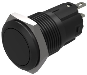 Nasadka przełącznika Chwilowy 1-stykowe, 1-stykowe średnica wycięcia 16mm Montaż wpuszczany EAO