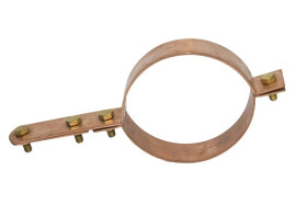 Uchwyt do rury spustowej fi 110mm miedziany skrecany 64.11/S CU /96411103/