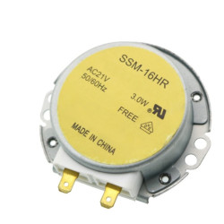 Silnik mikrofalówki SSM-16HR 21VAC 50/60Hz 5/6rpm 3W talerza