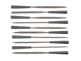 Pilniki iglaki do metalu zestaw 10 szt. 06A015 TOPEX