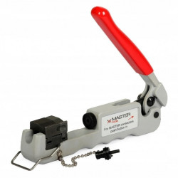 Zaciskarka do złączy kompresyjnych prostych typu F, BNC, IEC, RCA uniwersalna MASTER