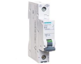 Wyłącznik nadprądowy 1P B 13A 6kA AC 5SL6113-6