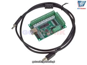 Sterownik CNC MACH3 do 5 silników krokowych 12-24V