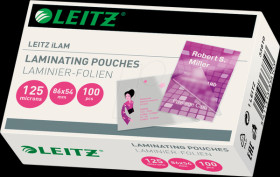 33810 Laminating films, for credit cards, 86 x 54 mm, pack of 100