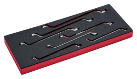 Pojemnik na narzędzia, W 181mm, L 445mm, H 35mm