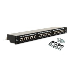 PATCH PANEL FTP CAT.5E 24 PORTY PGF-5EFTP24-B6 GETFORT